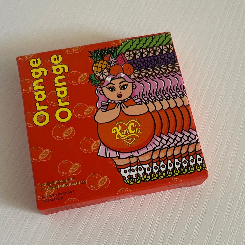 Kimchi Chic Beauty Orange Eyeshadow Palette